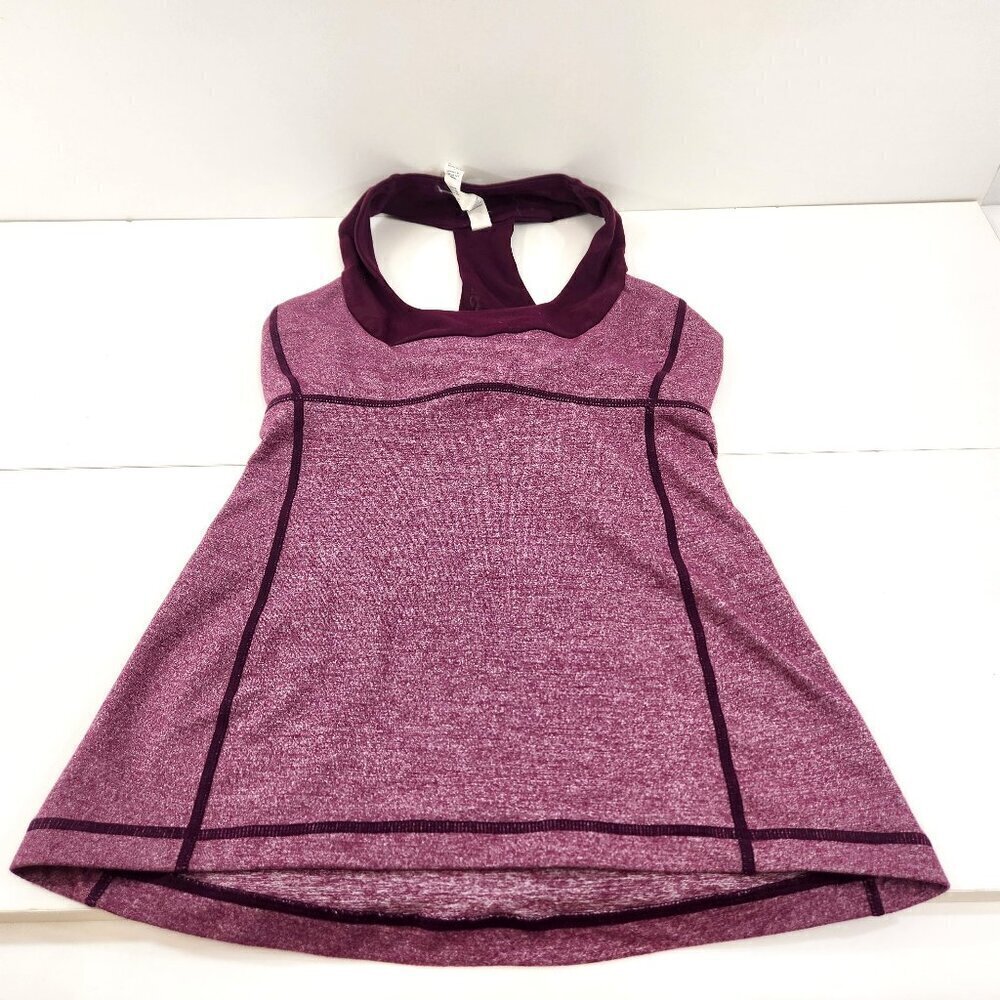 Lululemon Red Plum Scoop Neck Tank Top Size 4
